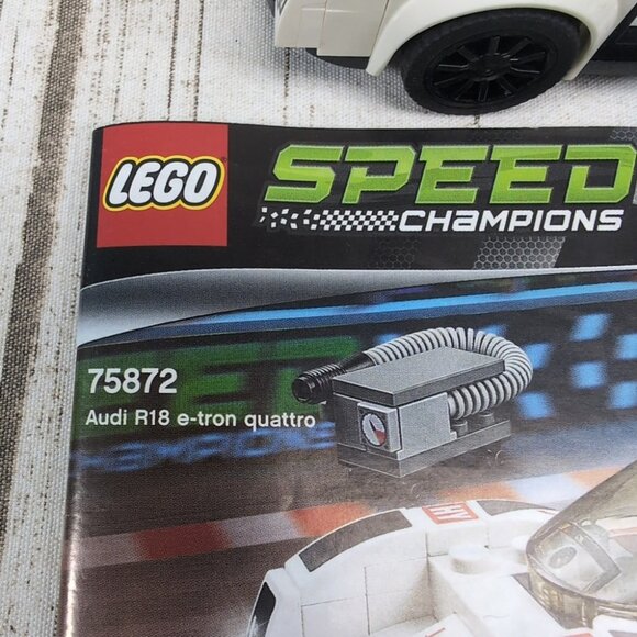 Lego Speed Champions 75872 Audi  R18 E Tron Quattro - Picture 2 of 8